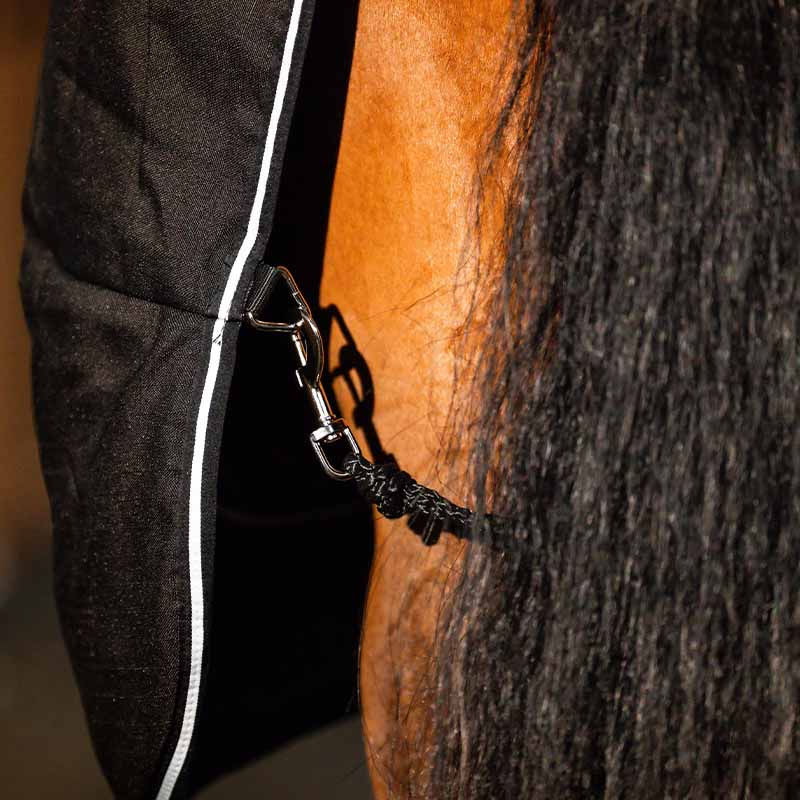 Stalldekken Rambo 1000D 100g Svart/Grå