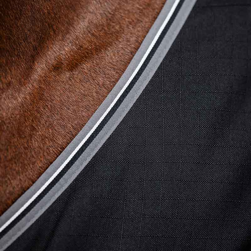 Stalldekken Rambo 1000D 100g Svart/Grå