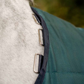 Stalldekken Amigo Insulator Ripstop 210D 50g Grønn/Marineblå/Sølv Stalldekken Amigo Insulator Ripstop 210D 50g Grønn/Marineblå/Sølv