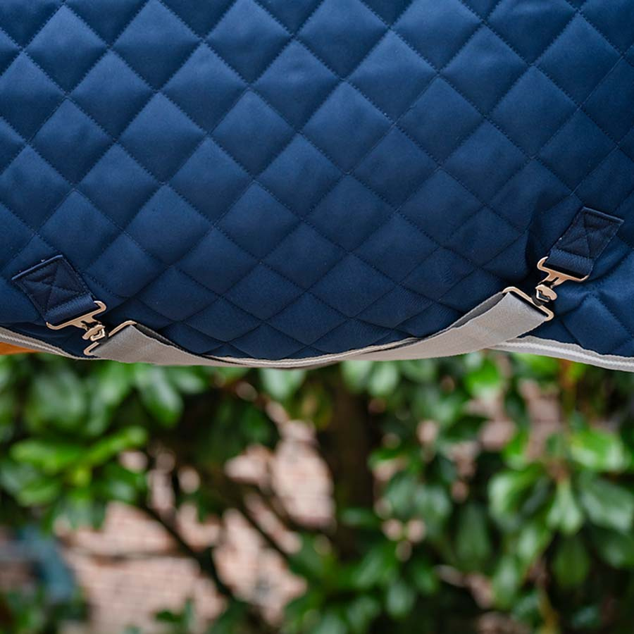 Stalldekken Amigo Quilted 600D Plus 200g Marine/Grå/Sølv