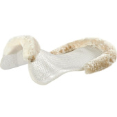 Gelpad med saueskinn Transparent Gelpad med saueskinn Transparent