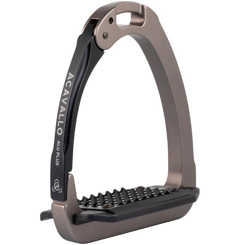 Stigbøyler Arena Aluplus 2.0 Titanium/Black