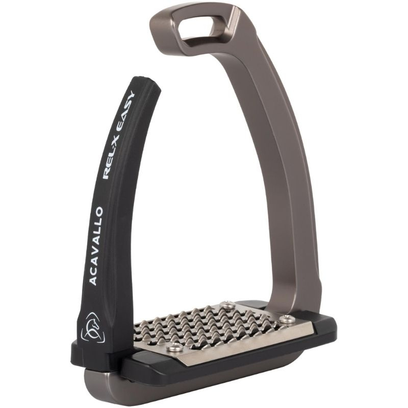 Stigbøyler Rel-X Easy Charcoal