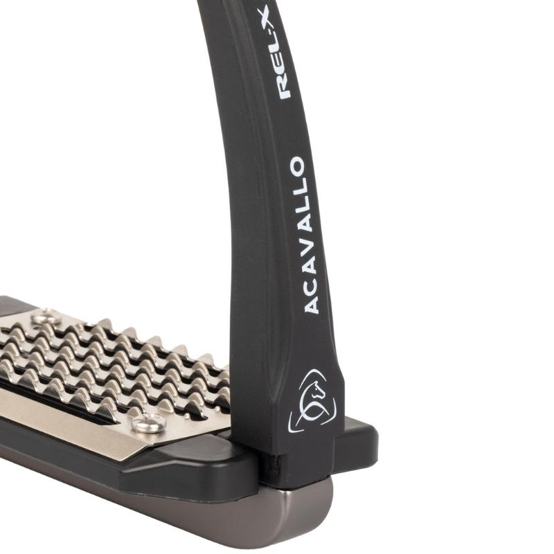 Stigbøyler Rel-X Easy Charcoal