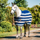 Fleecedekken Newmarket Cooler Witney Navy Fleecedekken Newmarket Cooler Witney Navy