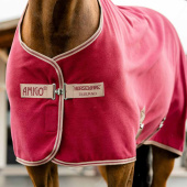 Fleecedekken Amigo Cooler Rød/Beige Fleecedekken Amigo Cooler Rød/Beige