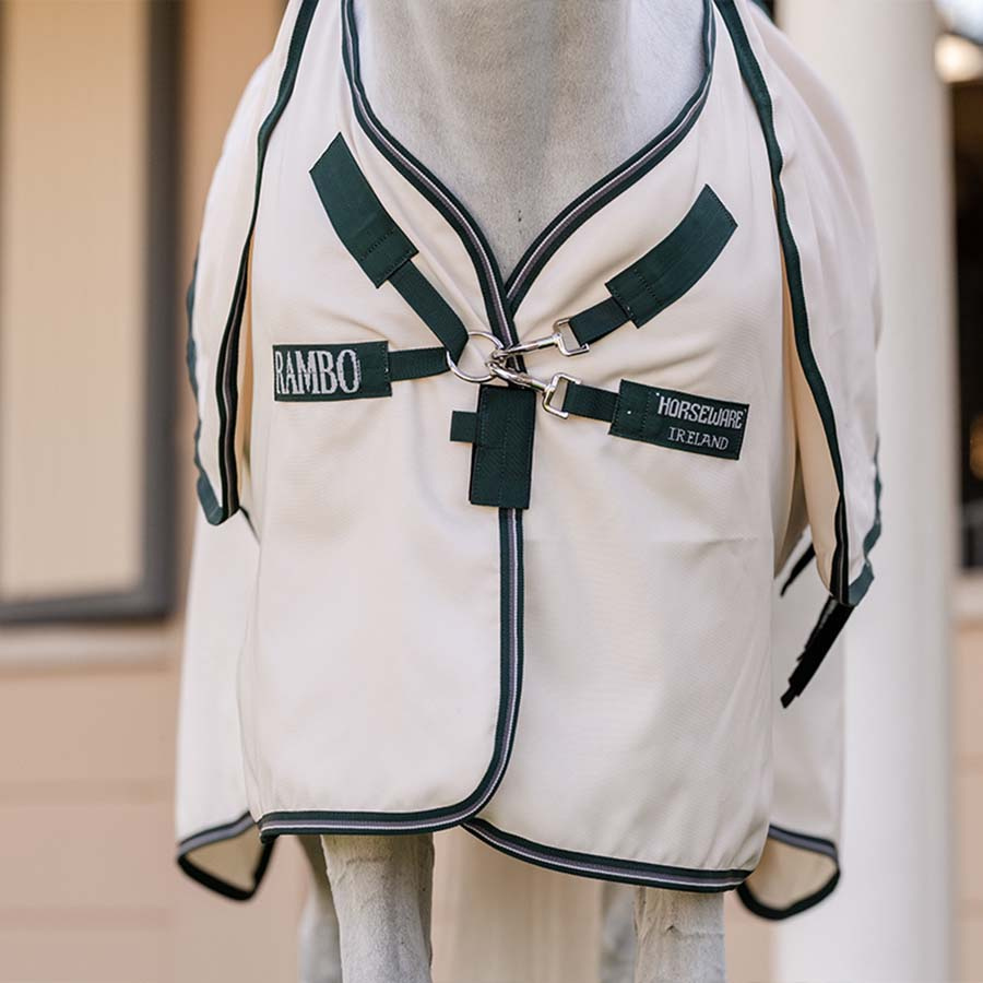 Flue- & eksemdekken Rambo Hoody XL Beige/Grønn/Sølv