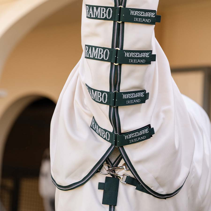 Flue- & eksemdekken Rambo Hoody XL Beige/Grønn/Sølv