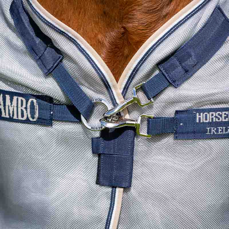 Fluedekken med Hals Rambo Protector Silver