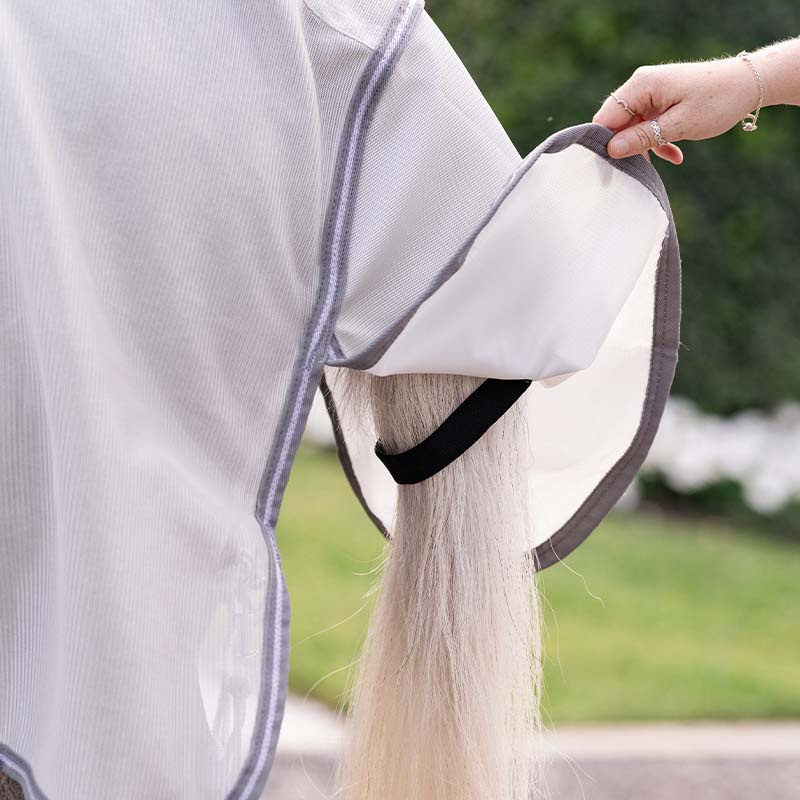 Fluedekken Amigo Bug Rug Pony Sølv/Grå