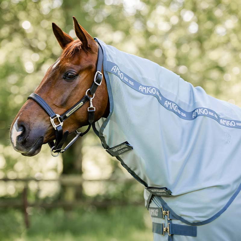 Fluedekken Amigo Bug Rug Plus Lyseblå/Blå/Sølv