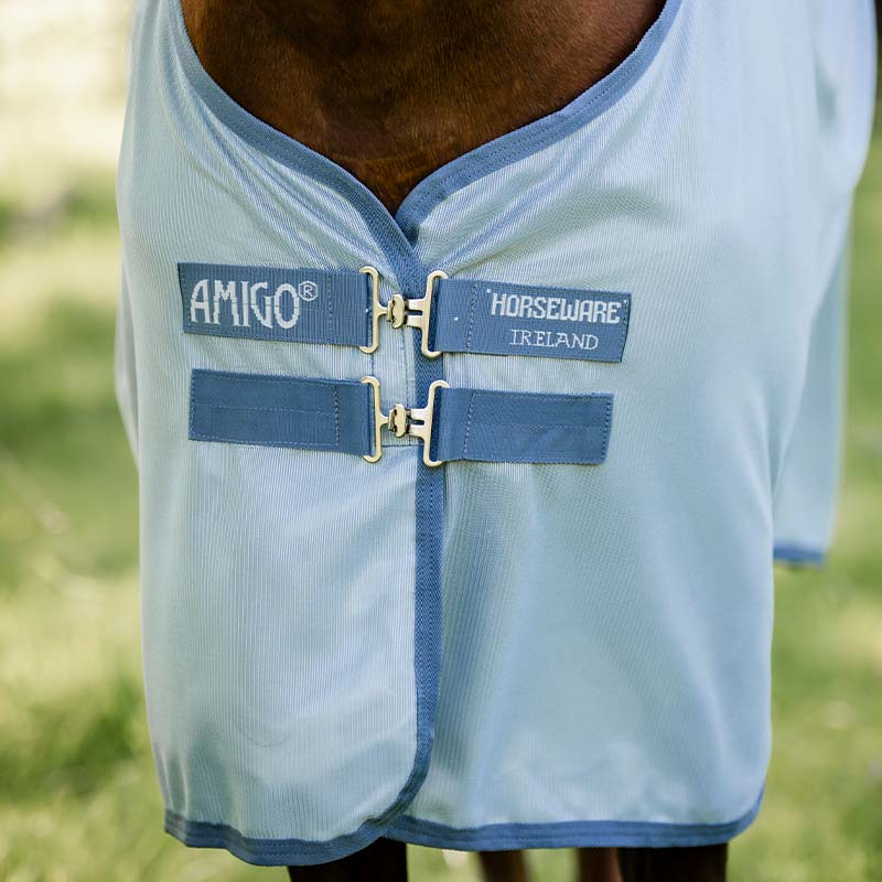 Fluedekken Amigo Bug Rug Plus Lyseblå/Blå/Sølv