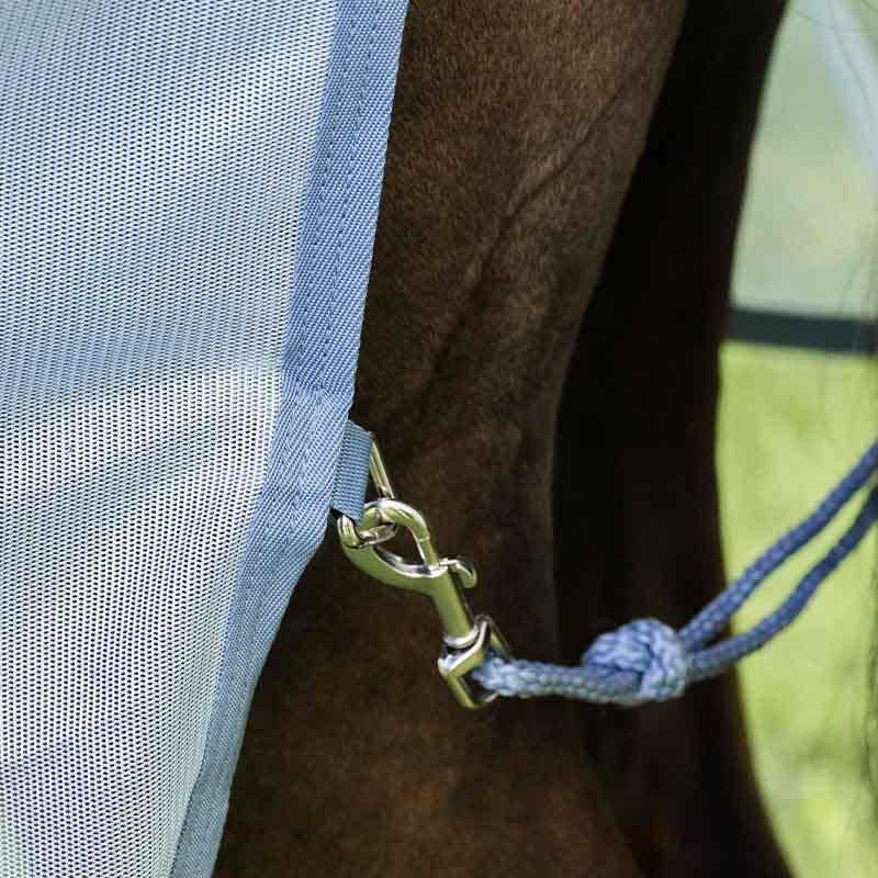 Fluedekken Amigo Bug Rug Plus Lyseblå/Blå/Sølv