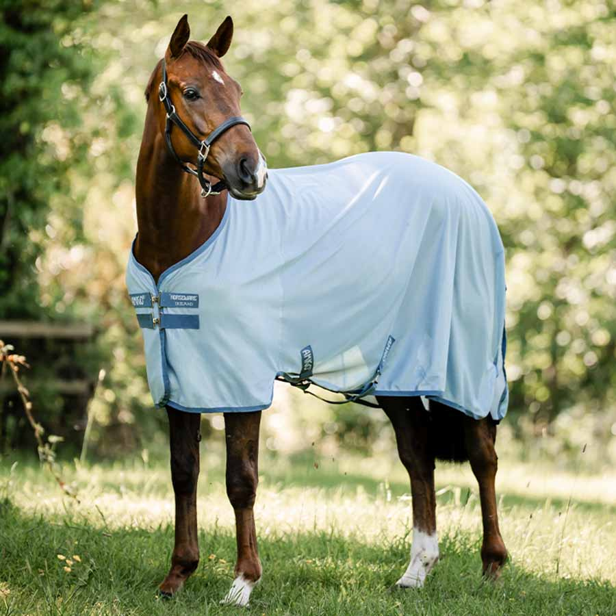 Fluedekken Amigo Bug Rug Lyseblå/Blå/Sølv