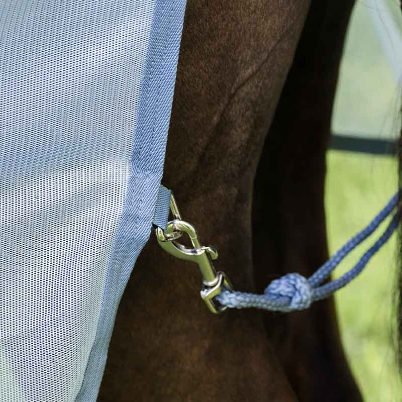 Fluedekken Amigo Bug Rug Lyseblå/Blå/Sølv