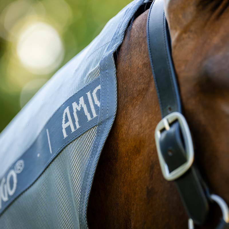 Fluedekken Amigo Integrated Lyseblå/Blå/Sølv