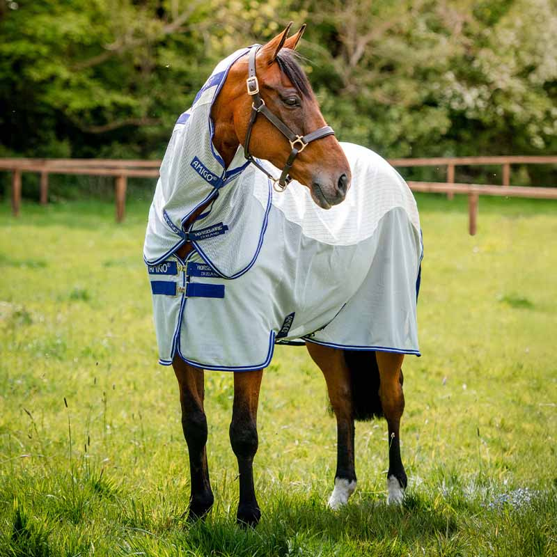 Flue- & sommerdekken Amigo Airflow Plus Hvit/Grå/Blå