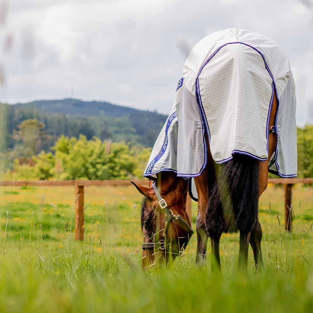 Flue- & sommerdekken Amigo Airflow Plus Hvit/Grå/Blå