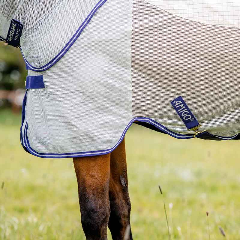 Flue- & sommerdekken Amigo Airflow Plus Hvit/Grå/Blå