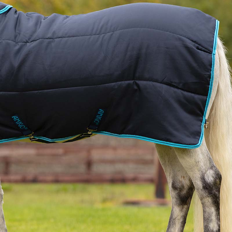 Stalldekken Insulator Ponni Plus 200g Marineblå