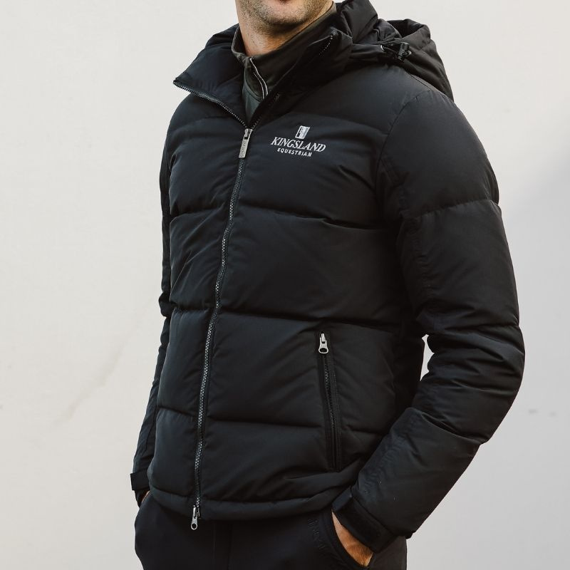 Ridejakke Classic Unisex Down Svart
