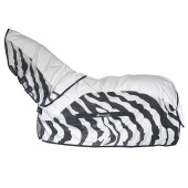 Fluedekken Buzz-Off Rain Zebra Avtagbar Hals Fluedekken Buzz-Off Rain Zebra Avtagbar Hals