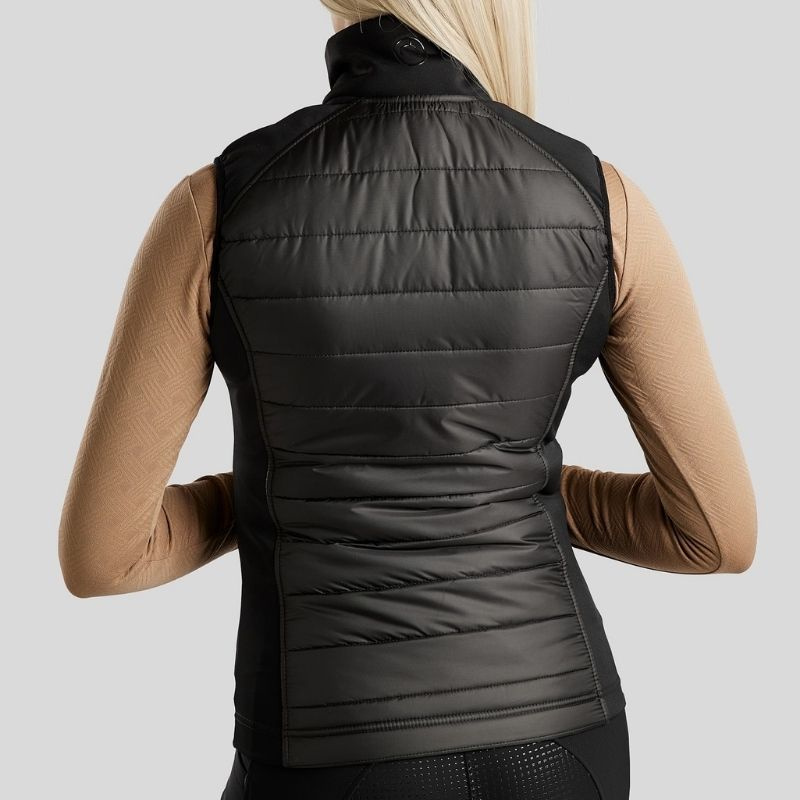 Hybridvest Emma Softshell Svart
