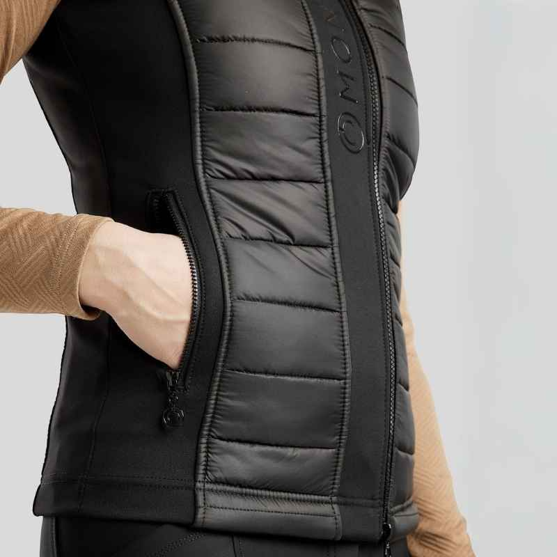 Hybridvest Emma Softshell Svart