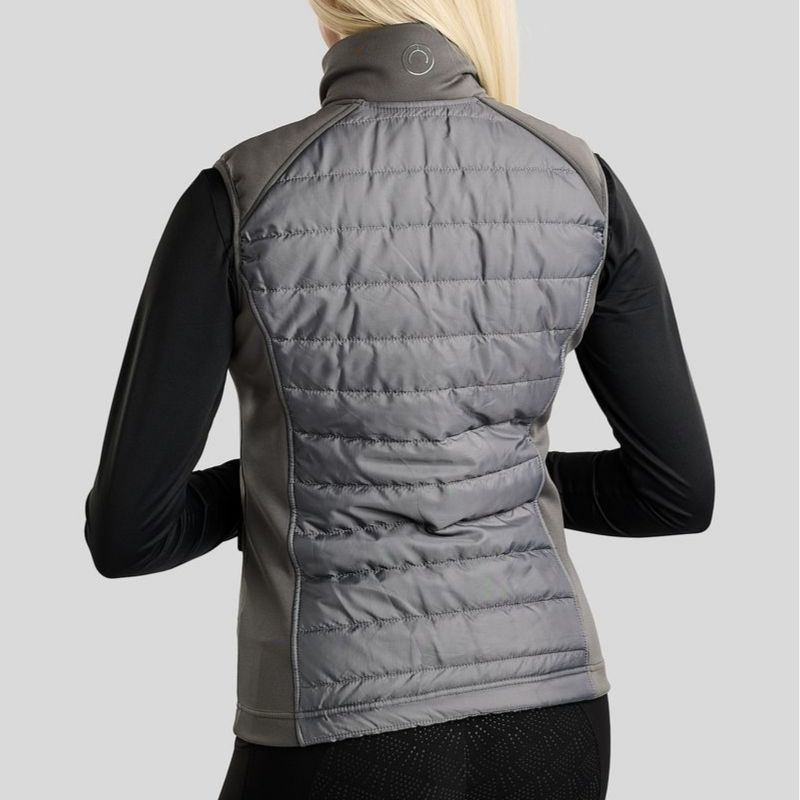 Hybridvest Emma Softshell Grå