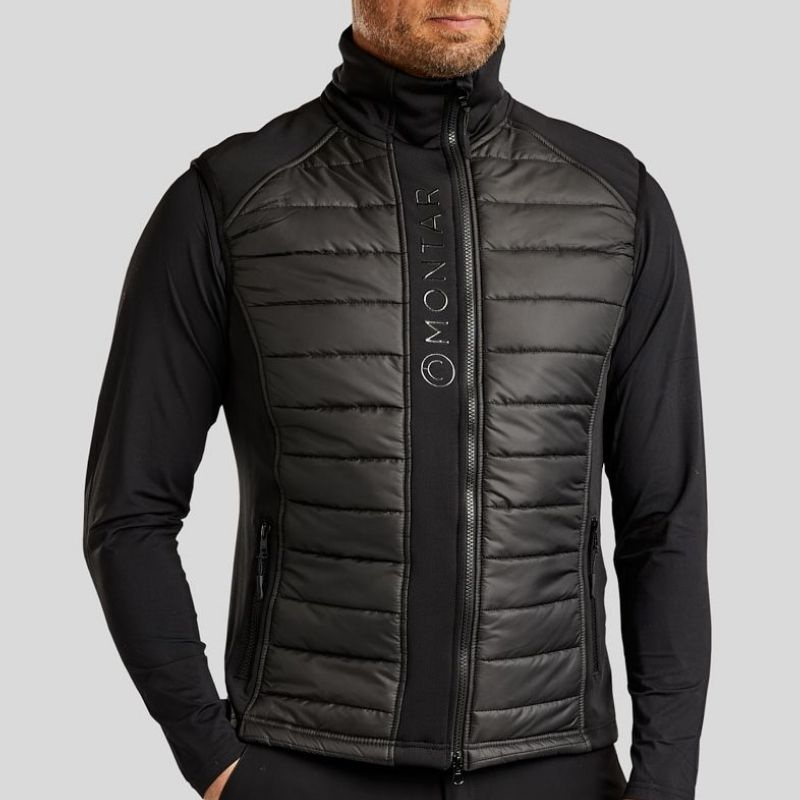 Hybridvest Herre Emanuel Softshell Svart