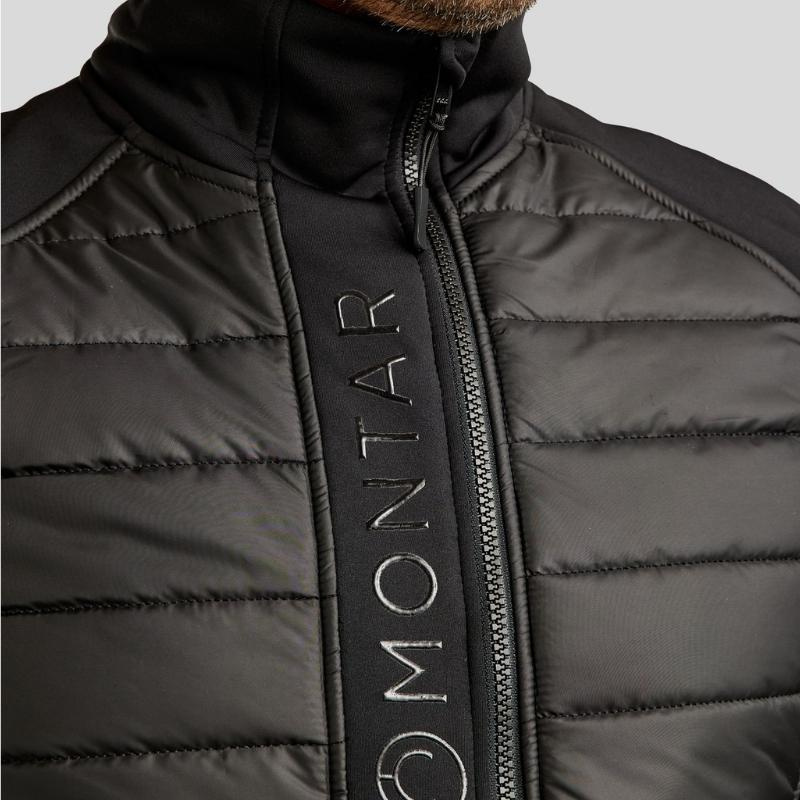Hybridvest Herre Emanuel Softshell Svart