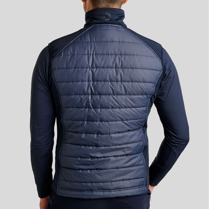 Hybridvest Herre Emanuel Softshell Marineblå