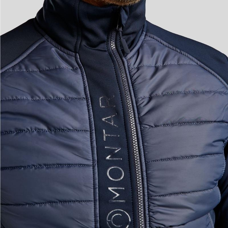 Hybridvest Herre Emanuel Softshell Marineblå