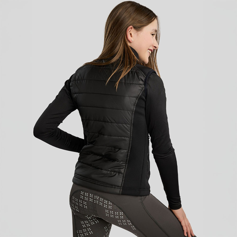 Hybridvest Barn/Junior Emma Softshell Svart