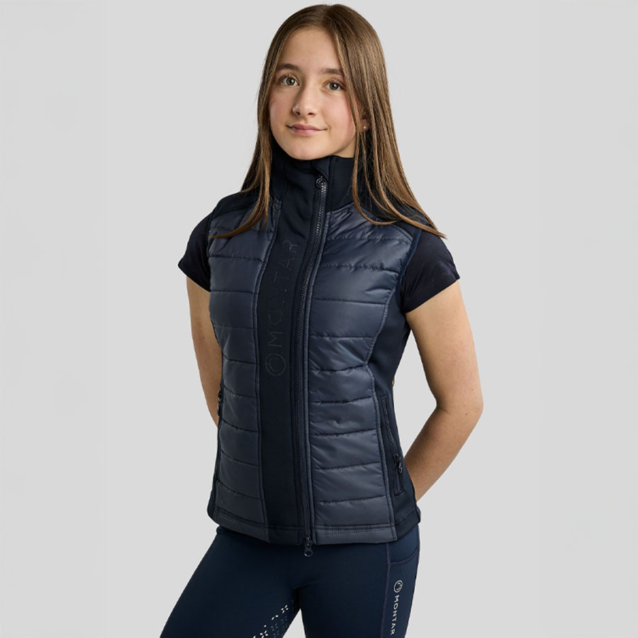 Hybridvest Barn/Junior Emma Softshell Marineblå