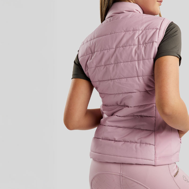 Hybridvest Barn/Junior MoLila Softshell Champagne Crystal Tape Candy Pink
