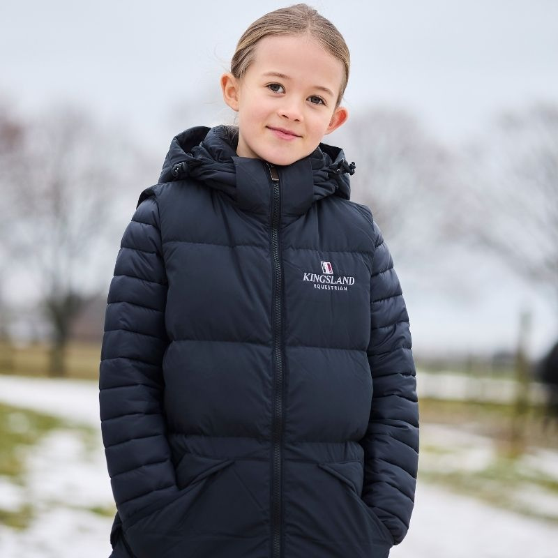 Ridevest Classic Unisex Down Marineblå