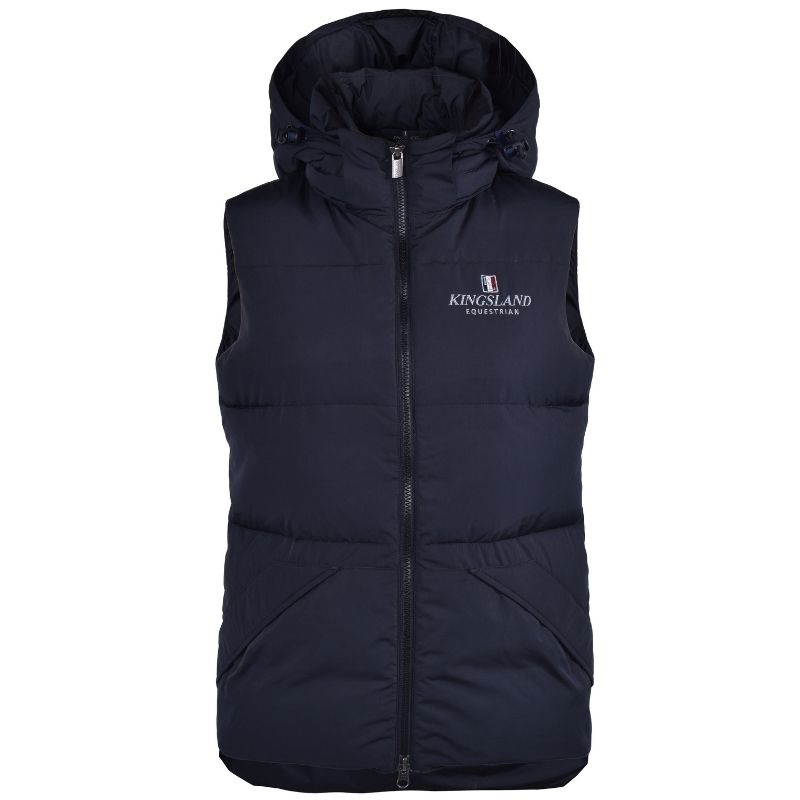 Ridevest Classic Unisex Down Marineblå