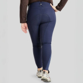 Ridebukse Megan Yati Curve Full Grip Marineblå Ridebukse Megan Yati Curve Full Grip Marineblå