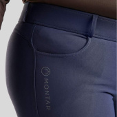 Ridebukse Megan Yati Curve Full Grip Marineblå Ridebukse Megan Yati Curve Full Grip Marineblå