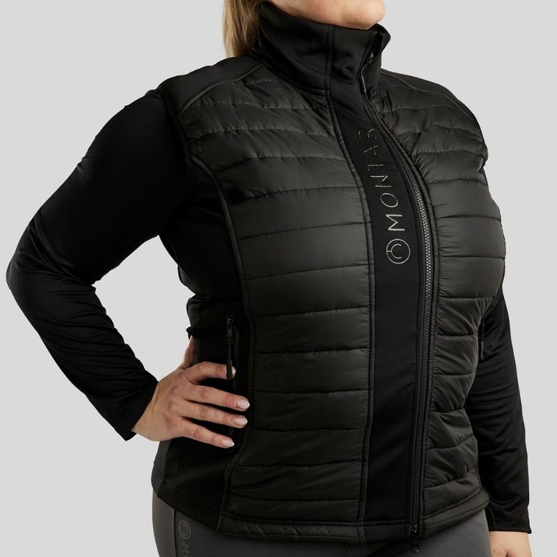 Hybridvest Emma Softshell Curve Svart