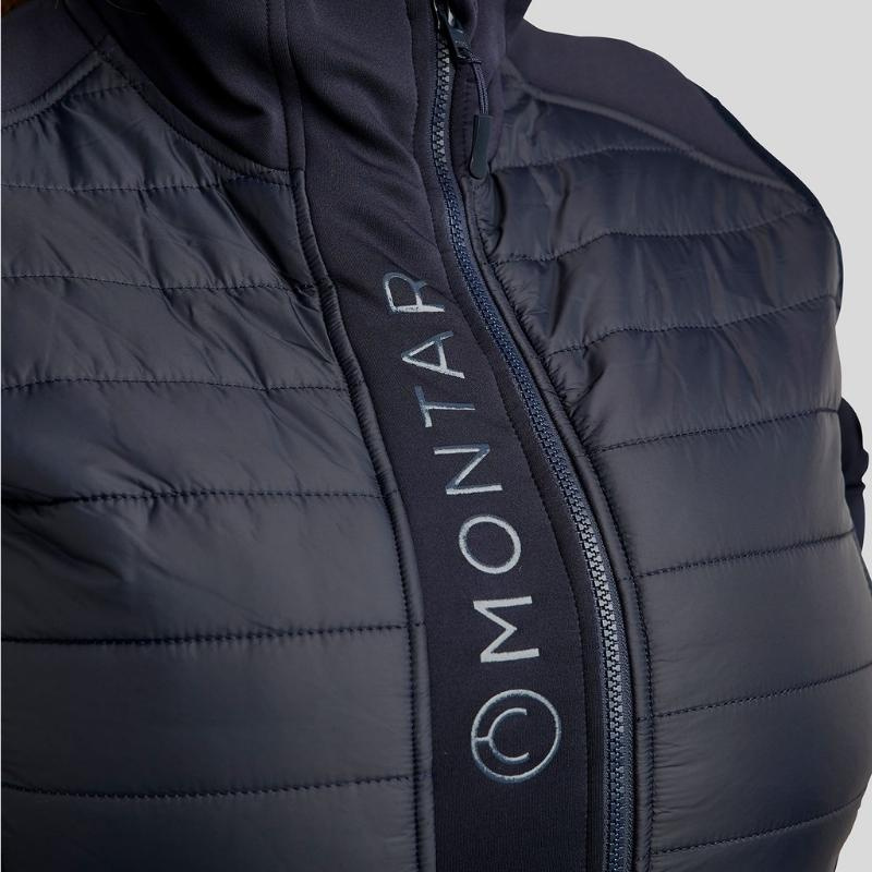 Hybridvest Emma Softshell Curve Marineblå