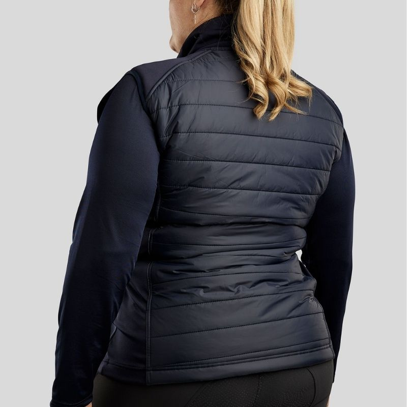 Hybridvest Emma Softshell Curve Marineblå