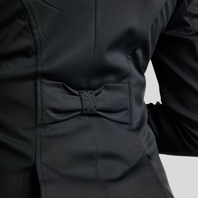 Kort Dressurfrakk Softshell Svart