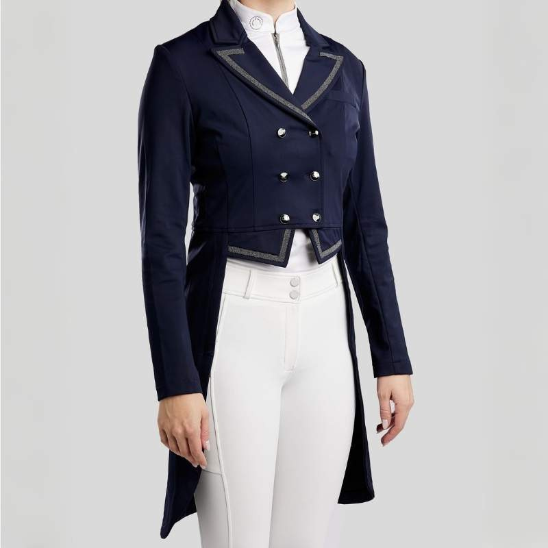 Dressurfrakk Softshell Marineblå