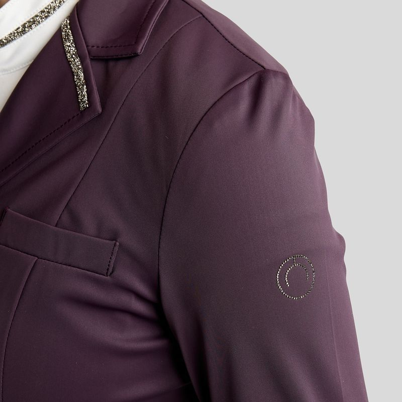 Kort frakk MoKylie Softshell Gun Metal Crystals Fig