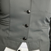 Kort frakk MoKylie Softshell Gun Metal Crystals Grå Kort frakk MoKylie Softshell Gun Metal Crystals Grå