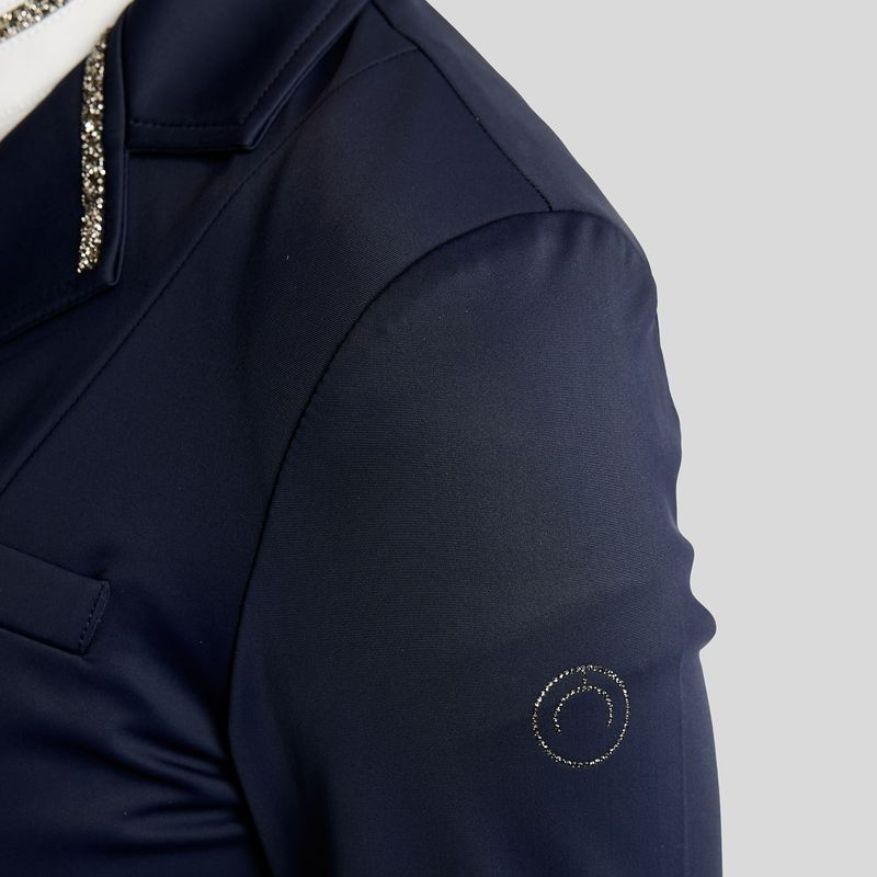 Kort frakk MoKylie Softshell Gun Metal Crystals Marineblå