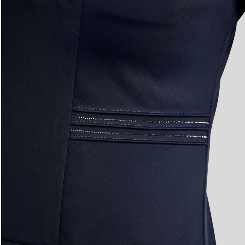 Kort frakk MoKylie Softshell Gun Metal Crystals Marineblå