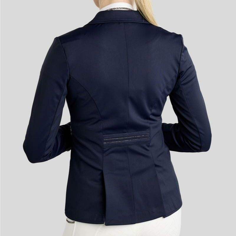 Kort frakk MoKylie Softshell Gun Metal Crystals Marineblå